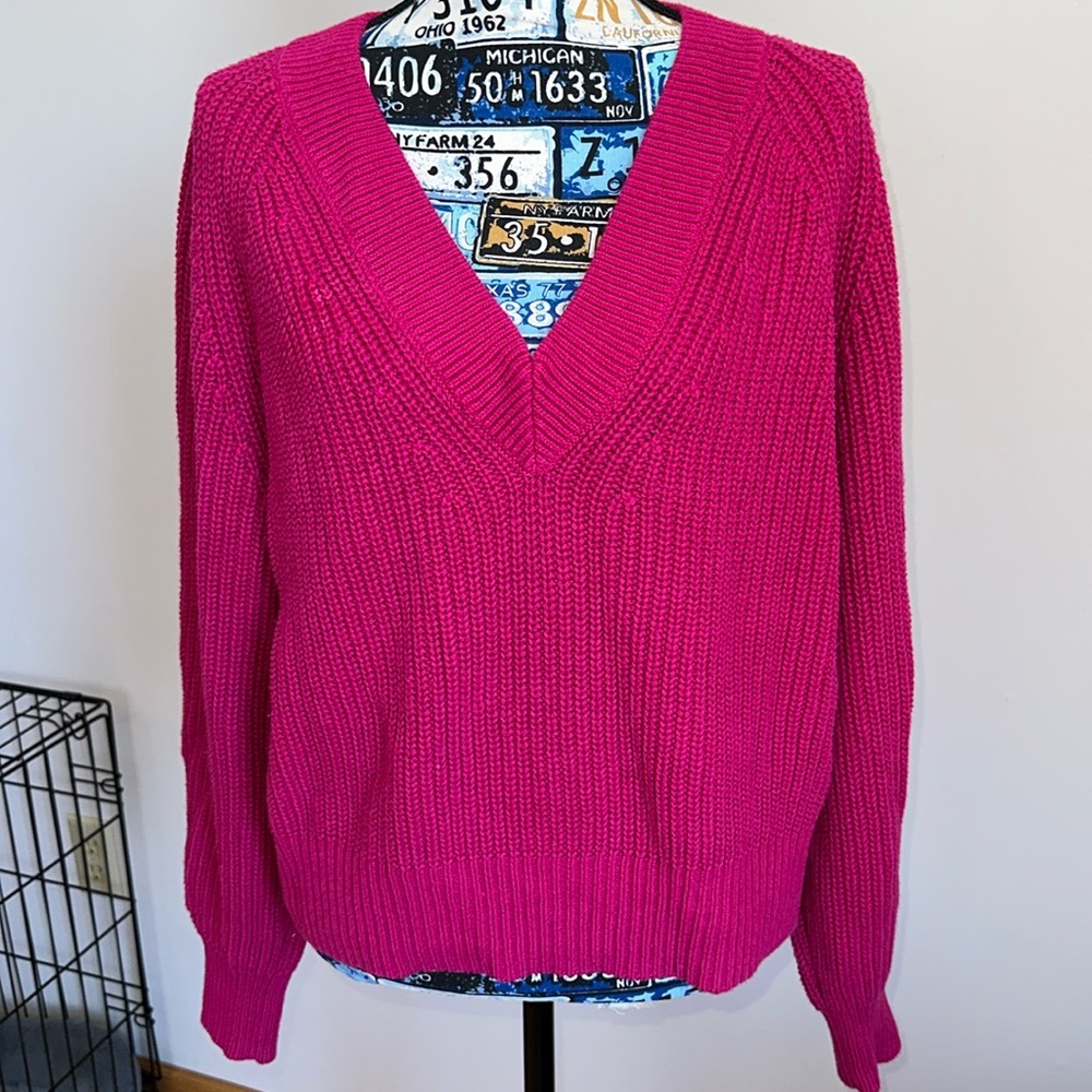 Pink Sweater
